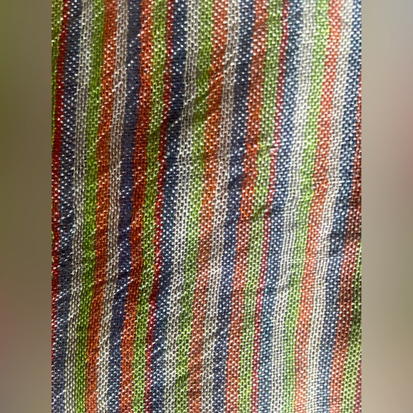 Colorful 60% silk scarf - Picture 5 of 6